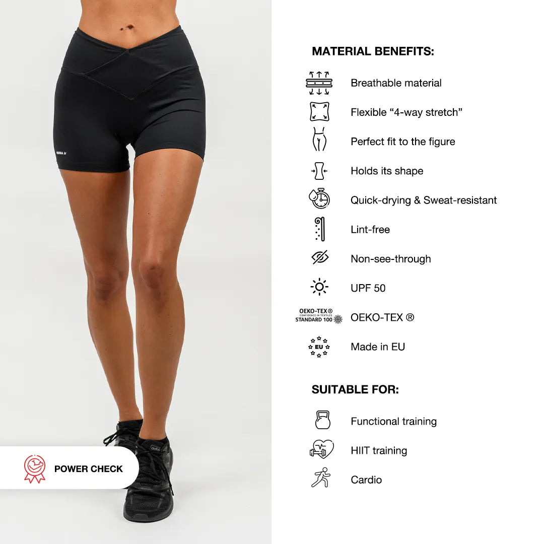 High Waisted Leggings Shorts AGILE