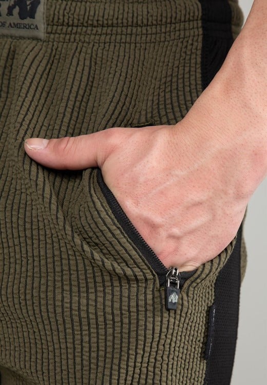 Augustine Old School Shorts - Army Green