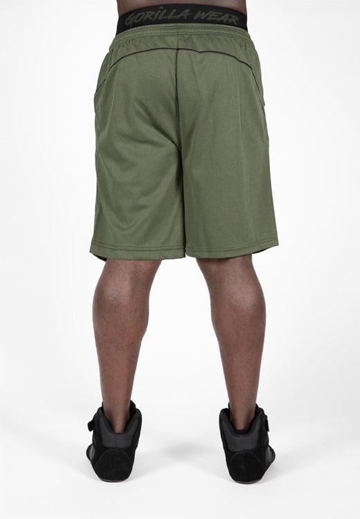 Mercury Mesh Shorts - Army Green/Black