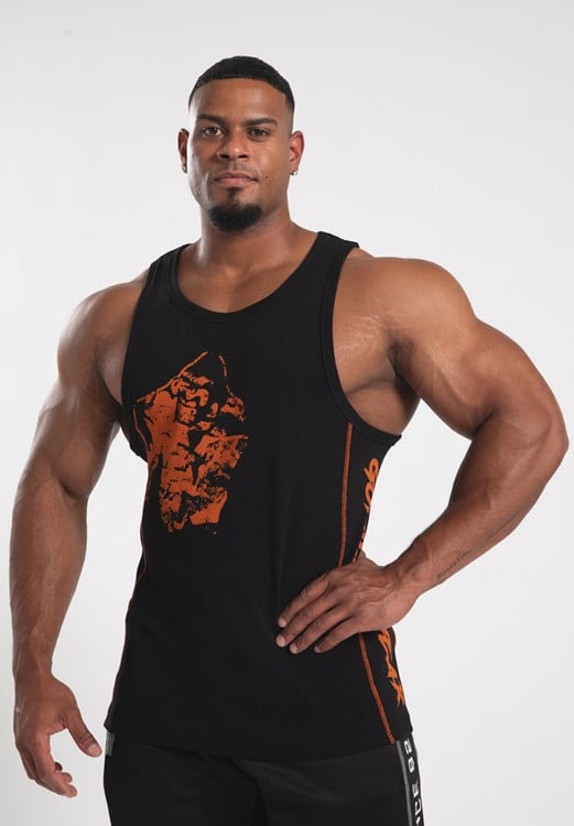 Monterey Tank Top - Black/Orange – theunbroken