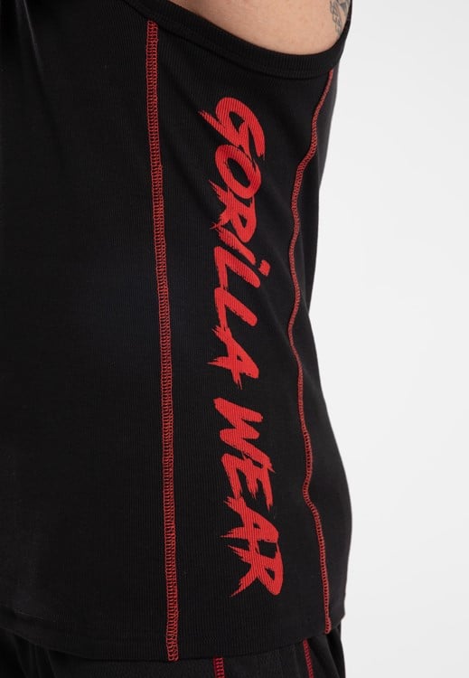 Monterey Tank Top - Black/Red